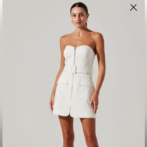 ASTR the Label Deniz Strapless Mini Dress